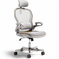**Ergonomische bureaustoel met ademend netstof en verstelbare functies**