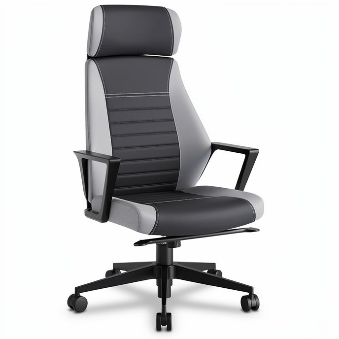 **Technische titel in het Nederlands:** Ergonomische bureaustoel met hoge rugleuning en verstelbare armleuningen.