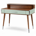 **Technische titel in het Nederlands:** Modern bureau met retro stijl en ladesysteem